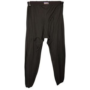 Vintage Patagonia Capilene Base Layer Pants Mens XL Black Long John USA Made